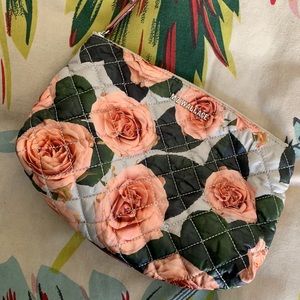 MZ Wallace Floral Quilted Cosmetic Bag